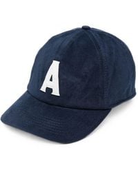 Autry - Corduroy Logo-Patch Baseball Cap - Lyst