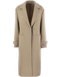 Fay - Wool And Cashmere Coat - Lyst