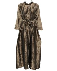 Daniela Gregis - Silk Midi Dress - Lyst