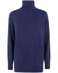 Drumohr - Long Sleeve Turtle Neck - Lyst