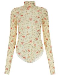 Prada - Nylon Bodysuit - Lyst