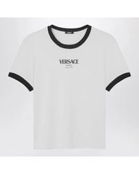 Versace - Stretch Viscose-Jersey T-Shirt - Lyst