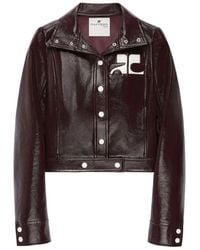 Courreges - Re-Edition Vinyl Jacket - Lyst