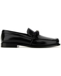 Jil Sander - Leather Tangle Loafers - Lyst