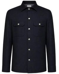 Brunello Cucinelli - Wool Shirt - Lyst