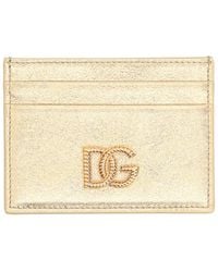 Dolce & Gabbana - Leather Card Holder Wallets & Purses - Lyst