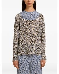 Marni - Silk Woven Top - Lyst