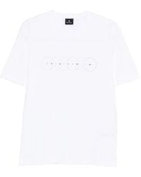 Paul Smith - Ps Paul Smith Circles Organic Cotton T-Shirt - Lyst