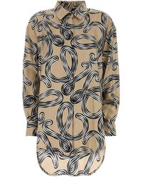 Loewe - Printed Silk Paula S Ibiza Shirt - Lyst