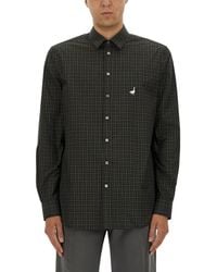 Moschino - Shirt With Goose Embroidery - Lyst