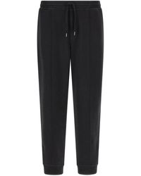 Brunello Cucinelli - Cotton, Cashmere And Silk Joggers - Lyst