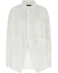 Balenciaga - Swing Shirt - Lyst