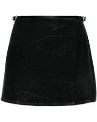 Givenchy - Denim Mini Skirt - Lyst