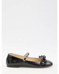 Mach & Mach - Mach&Mach Double Bow Ballerinas - Lyst