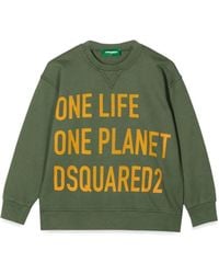 DSquared² - One Life One Planet Sweatshirt - Lyst