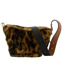 Zadig & Voltaire - Leopard Print Faux Fur Crossbody Bag - Lyst