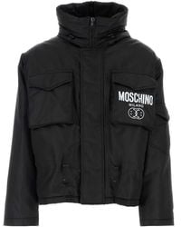 Moschino - Nylon Padded Jacket - Lyst
