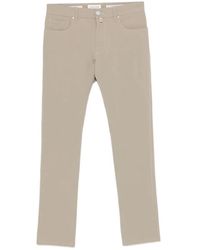 Jacob Cohen - Pant 5 Pkt Slim Fit With Zipper Ba - Lyst