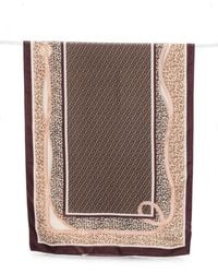 Liu Jo - Dark Cotton Scarf - Lyst