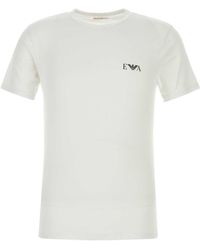 Emporio Armani - 2-Pack Crew Neck T-Shirt - Lyst