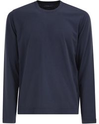 Fedeli - Long-Sleeve Pure Cotton T-Shirt - Lyst