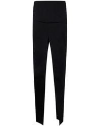 Rick Owens - Long Skirt With Center Slits - Lyst