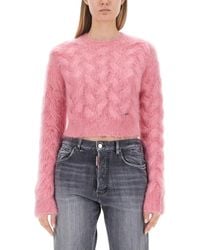 DSquared² - Cropped Shirt - Lyst