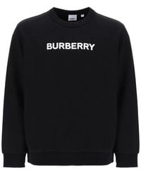 Burberry - Stretch Cotton Oversize Sweater - Lyst