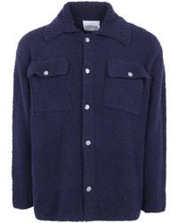 Laneus - Knitte Overshirt Boxy Fit - Lyst