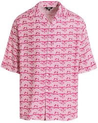 Gcds - 'Waved Logo' Shirt - Lyst