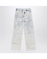 Dries Van Noten - Light Jeans With Drawstring - Lyst