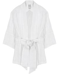 120% Lino - Giacca Kimono - Lyst