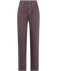 Loulou de Saison - "Samur Lds" Straight Leg Jeans - Lyst
