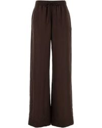 Stella McCartney - Stars Jacquard Satin Wide-Leg Pants - Lyst