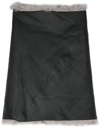 Rick Owens - High Neck Padded Poncho - Lyst