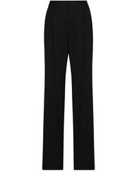 Dolce & Gabbana - Wool Trousers - Lyst