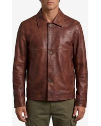 Arma - Steep Leather Jacket - Lyst