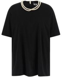 Junya Watanabe - Pearl Necklace T-Shirt - Lyst