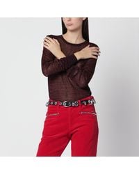 Isabel Marant - Cenaya And Cupro Sweater - Lyst