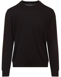 Kiton - Dark Cashmere Pullover - Lyst