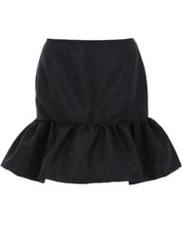Nina Ricci - Mini Peplum Skirt - Lyst