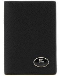 Burberry - Leather Card Holder - Lyst