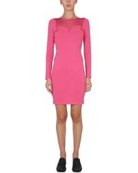 Moschino - Slim Fit Dress - Lyst