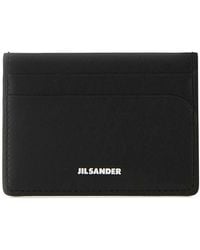 Jil Sander - Leather Card Holder - Lyst