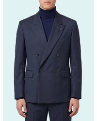 Lardini - Dark Feeling Double-Breasted Jacket - Lyst