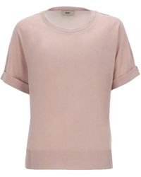 Herno - Cotton Blend T-Shirt - Lyst