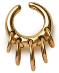Panconesi - Pierced Circle Cuff - Lyst