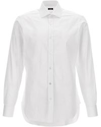 Barba Napoli - Poplin Shirt - Lyst