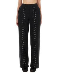 ROTATE BIRGER CHRISTENSEN - Sports Pants With Laces - Lyst