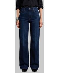 Mother - The Roller Sneak Jeans - Lyst